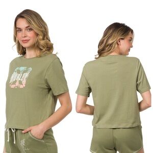 Hurley Vintage Crop Tee | SIZE M